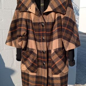 M. Liman Company Penguin Fashions Vintage 1970's - 80's Wool Blend Coat